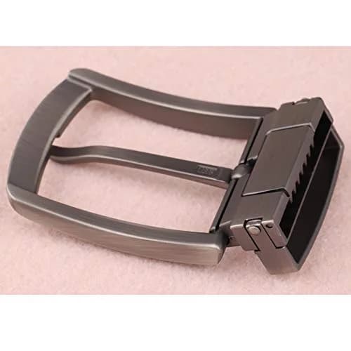 McFanBe Grey Single Prong Belt Buckle 38 mm (1.5 Inches) | Durable Alloy Replacement for Men & Women thumbnail 5