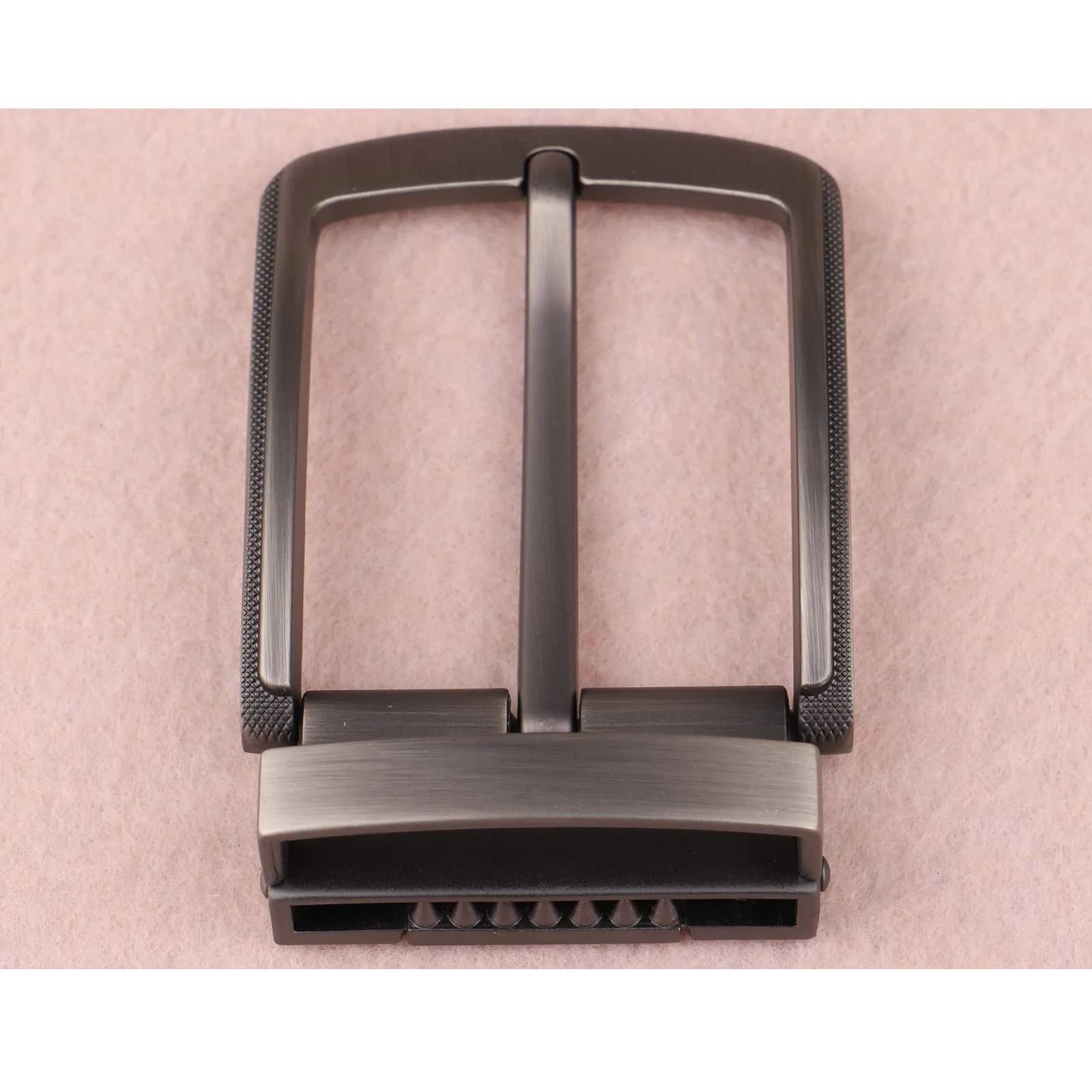 McFanBe Grey Single Prong Belt Buckle 38 mm (1.5 Inches) | Durable Alloy Replacement for Men & Women - view 4
