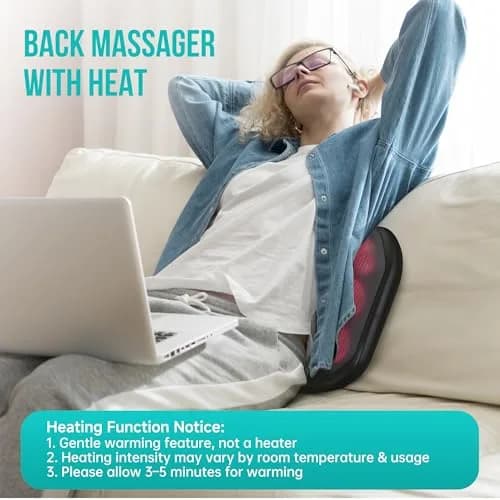 Snailax Shiatsu Foot Massager with Heat | Ergonomic Design, 3 Modes & 3 Intensity Levels, Fits All Feet thumbnail 5