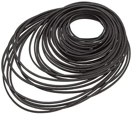 TEANTECH Cassette Recorder Rubber Belts 50-Piece Mix | 1mm Width, 40-135mm Length thumbnail 9