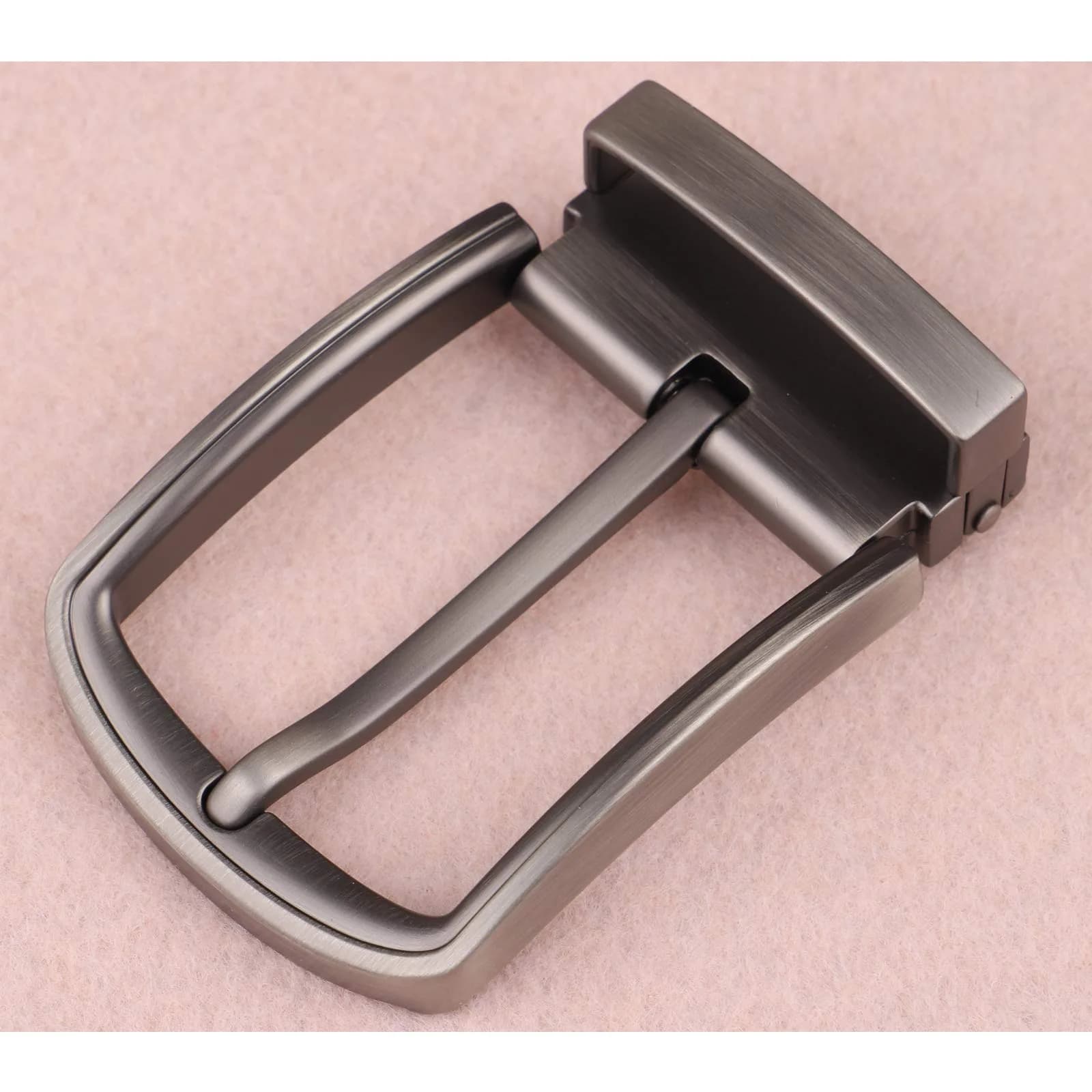 McFanBe Single Prong Square Belt Buckle 38mm (1.5 inches) | Durable Alloy Replacement for Men & Women - view 3