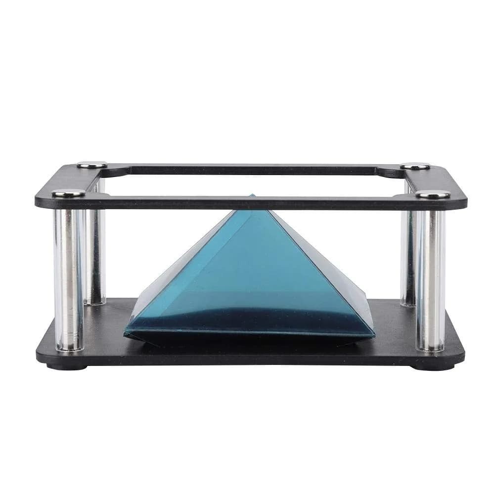 FOSA 3D Holographic Display Stand Projector 15.2cm (6 inch) | Clear 360 Degree Images — cylinder