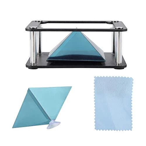 FOSA 3D Holographic Display Stand Projector 15.2cm (6 inch) | Clear 360 Degree Images thumbnail 8