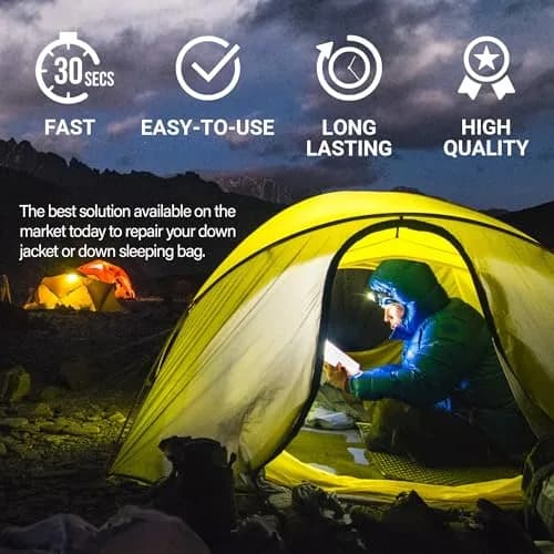 DJR Fabric Applique Patch Kit Waterproof 30-Second Fix for Outdoor Gear in India thumbnail 7