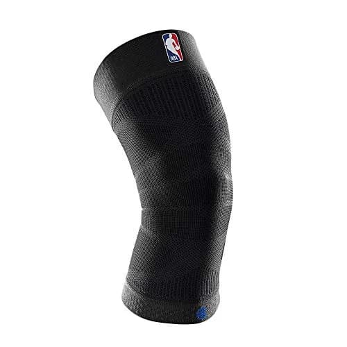 Bauerfeind Sports Compression Knee Support NBA Black L | FDA Approved, Doctor Recommended, Adjustable Fit thumbnail 1