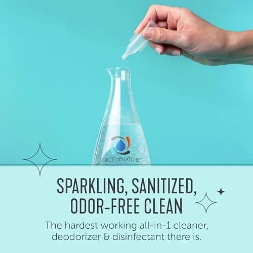 Force of Nature Cleaner & Disinfectant Appliance & 50 Refills | EPA Registered, Hypochlorous Acid, All-Purpose thumbnail 6