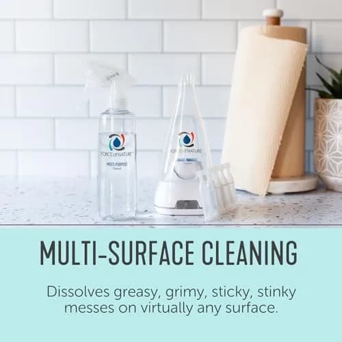 Force of Nature Cleaner & Disinfectant Appliance & 50 Refills | EPA Registered, Hypochlorous Acid, All-Purpose thumbnail 7