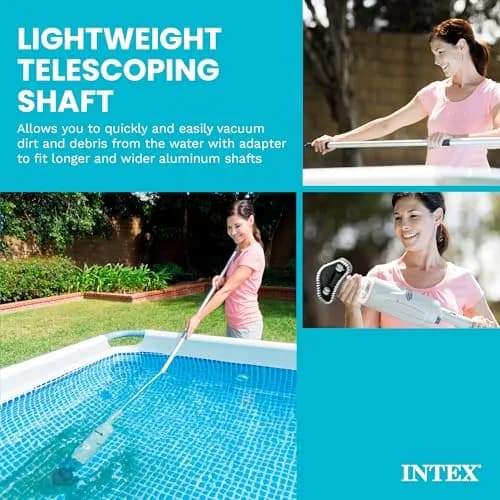 Intex 28620EP Rechargeable Handheld Pool Vacuum Cleaner with 94-inch Telescoping Pole | Cordless & Waterproof thumbnail 7