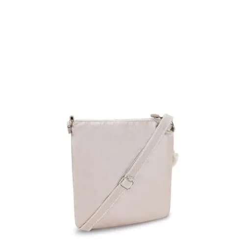 Kipling Keiko Mini Bag Water Resistant Nylon Adjustable Crossbody, Metallic Glow | Signature Style thumbnail 5