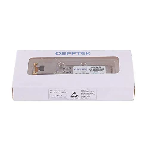 QSFPTEK 1.25G SFP-T Gigabit SFP Copper Ethernet Module | RJ45 Copper Transceiver for Cisco & Mikrotik (10/100/1000M, Reach 100m) thumbnail 7