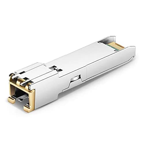 QSFPTEK 1.25G SFP-T Gigabit SFP Copper Ethernet Module | RJ45 Copper Transceiver for Cisco & Mikrotik (10/100/1000M, Reach 100m) thumbnail 3