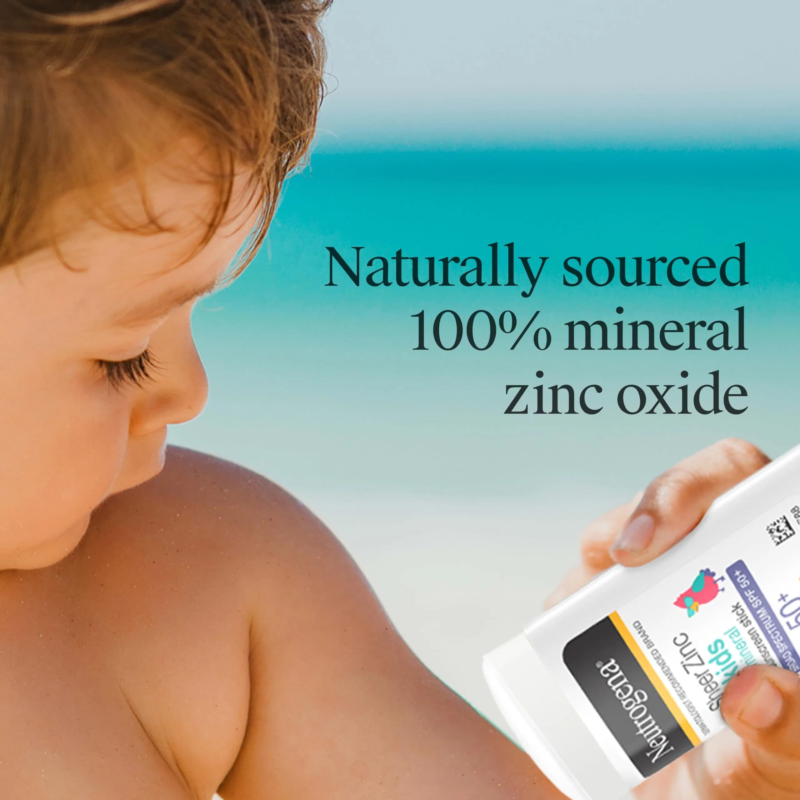 Neutrogena Sheer Zinc Oxide Kids Mineral Sunscreen Stick SPF 50+ | Residue-Free, Water Resistant Sun Protection - view 4