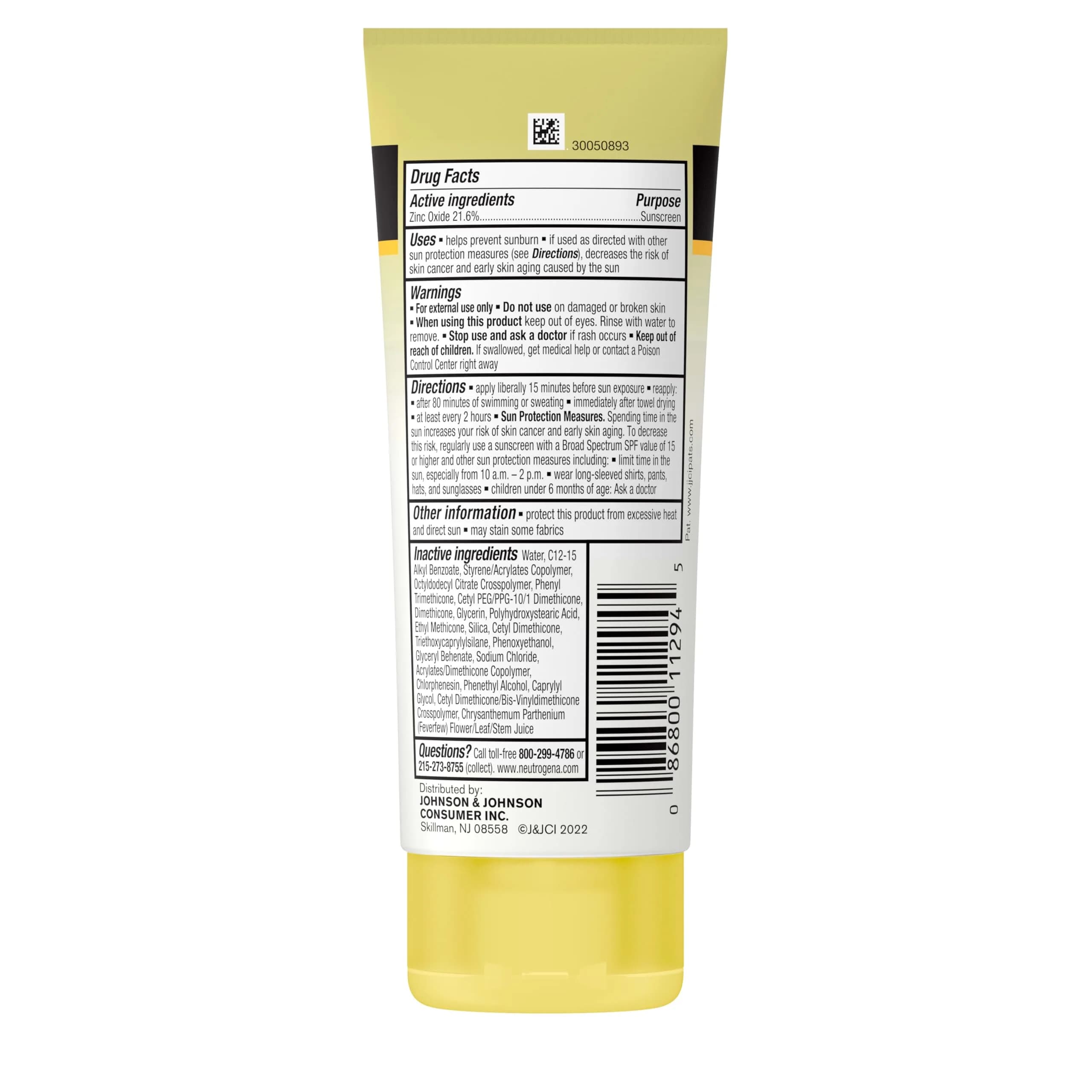 Neutrogena Sheer Zinc Mineral Sunscreen Lotion SPF 50+ for Kids, Face & Body, 90ml (3 Fl Oz) | Dermatologist-Recommended Suncare - view 9