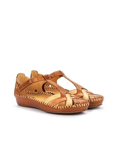 PIKOLINOS Puerto Vallarta Women's Semi-Closed Shoes 9-9.5 M US | Stylish 3cm Wedge, Leather Comfort thumbnail 6