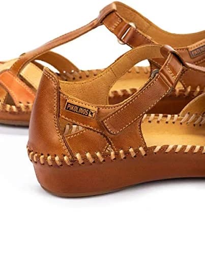 PIKOLINOS Puerto Vallarta Women's Semi-Closed Shoes 9-9.5 M US | Stylish 3cm Wedge, Leather Comfort thumbnail 8