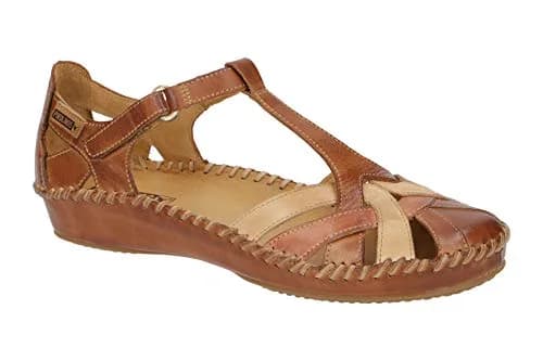 PIKOLINOS Puerto Vallarta Women's Semi-Closed Shoes 9-9.5 M US | Stylish 3cm Wedge, Leather Comfort thumbnail 5