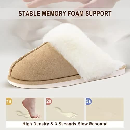 Parlovable Women's Memory Foam House Slippers, Non-Slip Indoor/Outdoor | Cloud-Comfort for Indian Homes thumbnail 5
