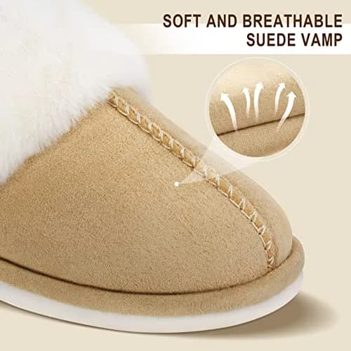 Parlovable Women's Memory Foam House Slippers, Non-Slip Indoor/Outdoor | Cloud-Comfort for Indian Homes thumbnail 3