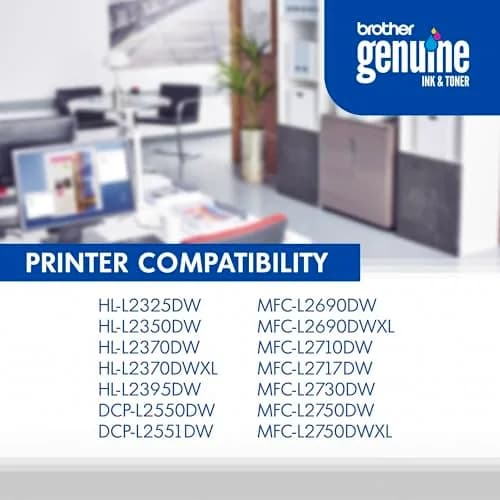 Brother Genuine High-Yield Black Toner Cartridge Twin Pack TN760 2Pk | 6,000 Pages Total thumbnail 5