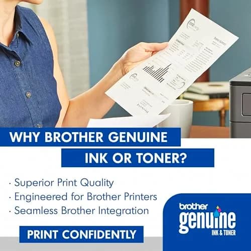 Brother Genuine High-Yield Black Toner Cartridge Twin Pack TN760 2Pk | 6,000 Pages Total thumbnail 2