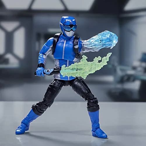 Power Rangers Lightning Collection 6-Inch Beast Morphers Blue Ranger Action Figure | ASTM-Tested Toy for Kids 4+ thumbnail 6