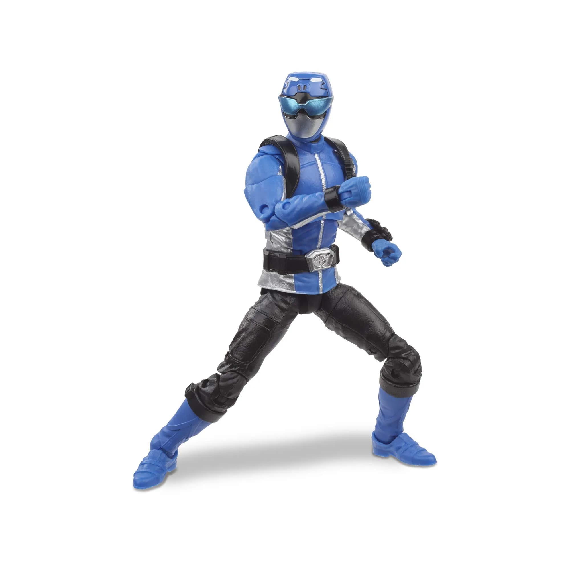 Power Rangers Lightning Collection 6-Inch Beast Morphers Blue Ranger Action Figure | ASTM-Tested Toy for Kids 4+ - view 3