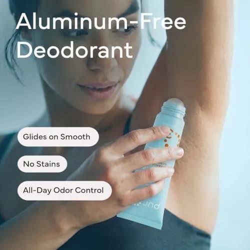 PurO3 Jojoba Oil Organic Deodorant, Orange & Bergamot | Natural Vegan Roll-On, 2.5 fl oz thumbnail 3