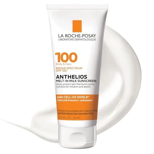 La Roche-Posay Anthelios Melt-In Milk Sunscreen SPF 100, 3 Fl Oz | Face & Body Sun Protection - main product image