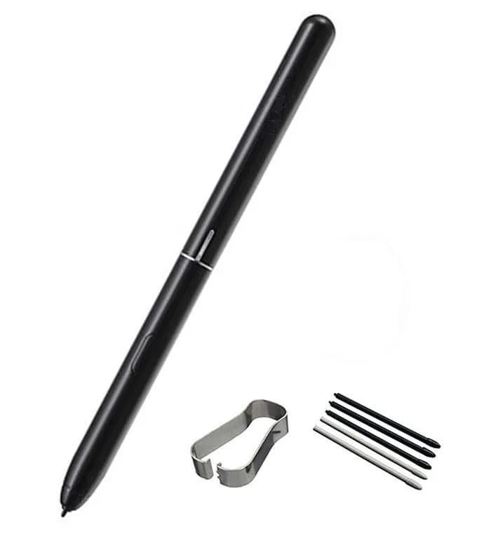 Sesyomr Galaxy Tab S4 Stylus Touch S Pen Replacement for Samsung Galaxy Tab S4 EJ-PT830B T835 T837 with OTG - C Type Adapter & Tips/Nibs (Black) thumbnail 2