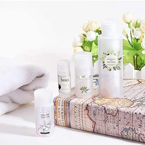 BENECREAT 10 Pack 30ml Travel Bottles | Refillable Plastic Squeeze Bottles for Makeup & Toiletries thumbnail 7
