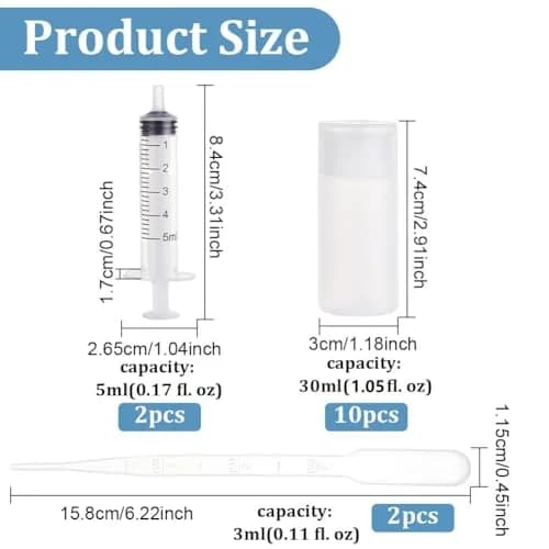 BENECREAT 10 Pack 30ml Travel Bottles | Refillable Plastic Squeeze Bottles for Makeup & Toiletries thumbnail 2