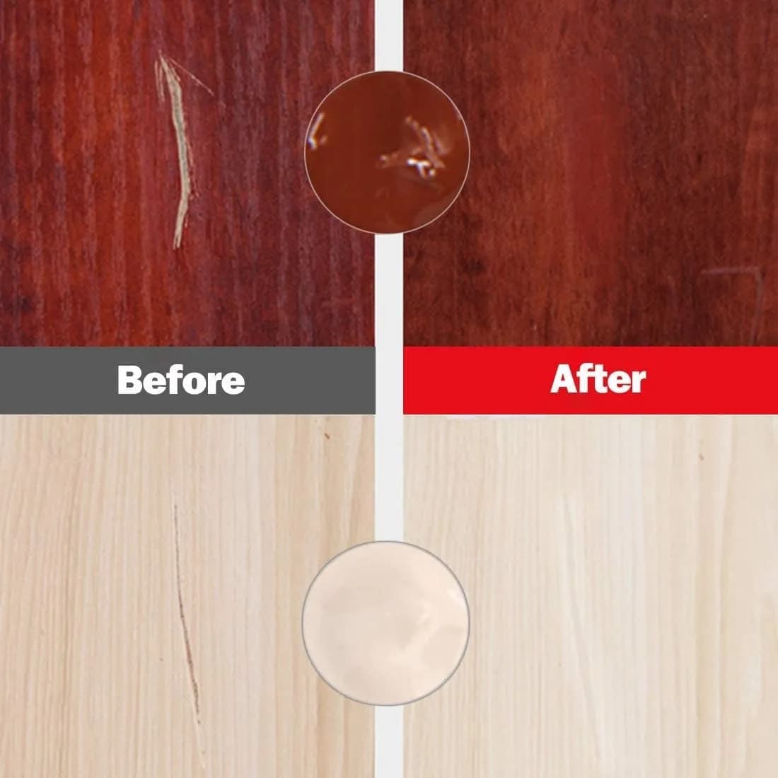 SEISSO Wood Repair Kit Touch Up Paint 12 Colors | Restores Furniture Scratches & Dents - view 7