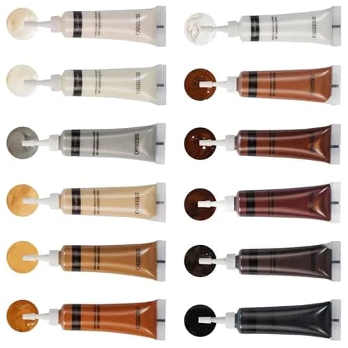 SEISSO Wood Repair Kit Touch Up Paint 12 Colors | Restores Furniture Scratches & Dents thumbnail 1
