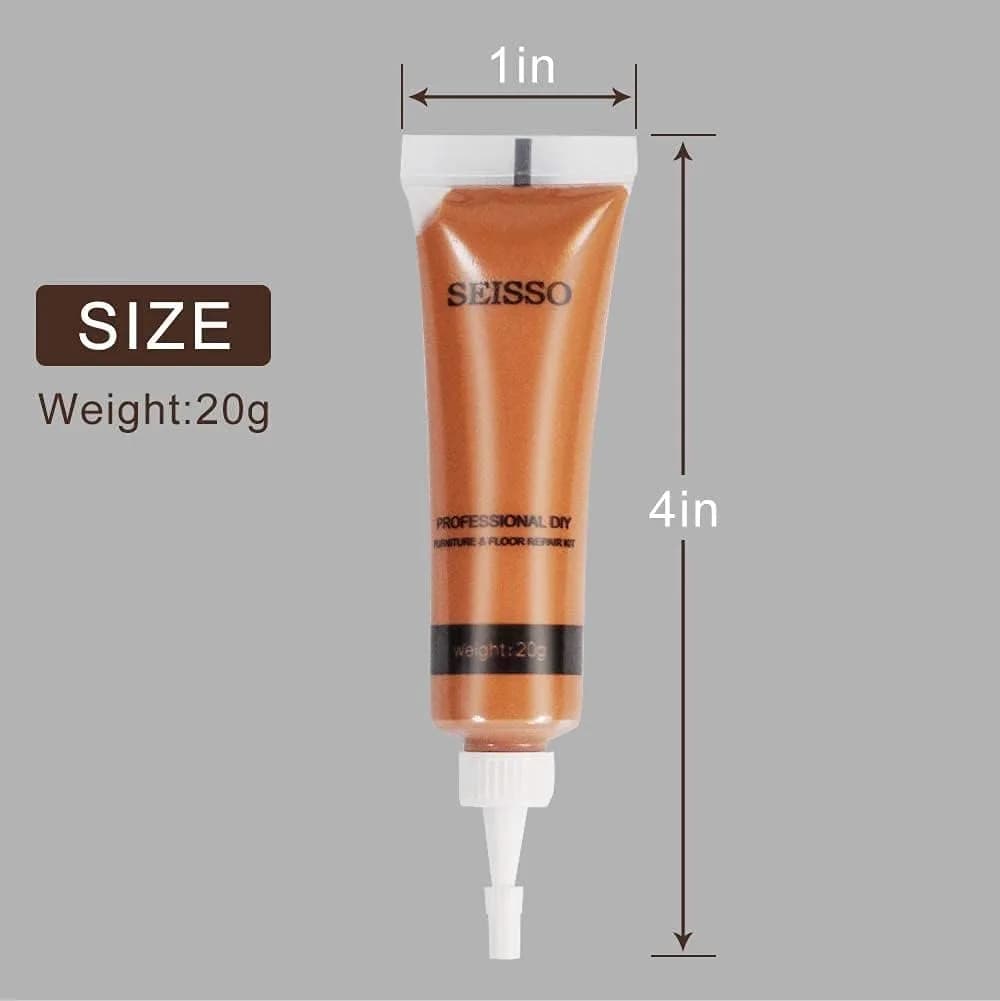 SEISSO Wood Repair Kit Touch Up Paint 12 Colors | Restores Furniture Scratches & Dents - view 3