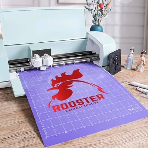 REALIKE 12x12 inch StrongGrip Cutting Mat (3 Mats, Purple) | Perfect for Cricut Crafts & Quilting thumbnail 3