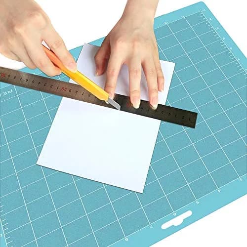 REALIKE 12x12 LightGrip Cutting Mat (3 Pack) | Gridded Adhesive Non-Slip Mat for Cricut Crafts thumbnail 6
