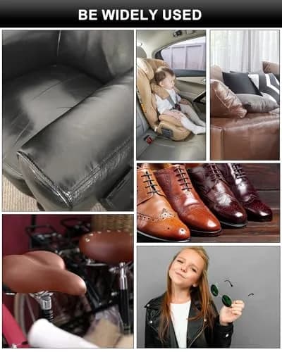 Numola Self-Adhesive PU Leather Repair Patch 360" x 4" (10.2cm x 914.4cm) | Fixes Sofas, Jackets, Bags thumbnail 6