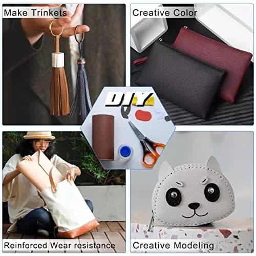 Numola Self-Adhesive PU Leather Repair Patch 360" x 4" (10.2cm x 914.4cm) | Fixes Sofas, Jackets, Bags thumbnail 7