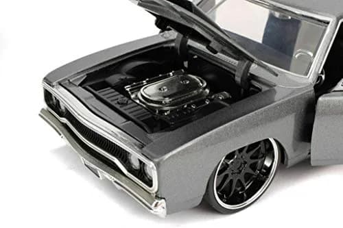 Jada Fast & Furious Dom's 1970 Plymouth Roadrunner 1:24 Scale Die-cast Car | Authentic Movie Replica thumbnail 5