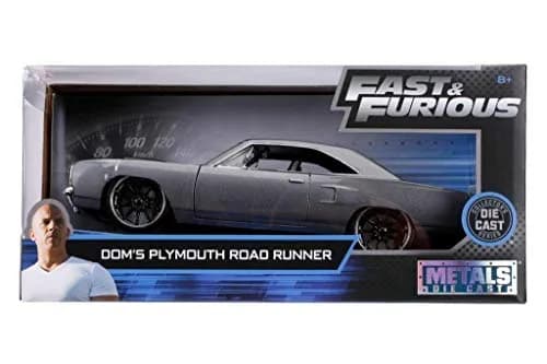 Jada Fast & Furious Dom's 1970 Plymouth Roadrunner 1:24 Scale Die-cast Car | Authentic Movie Replica thumbnail 6
