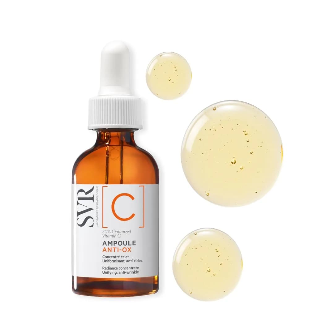 SVR Vitamin C Serum 1 fl oz | Brightening & Anti-Aging for All Skin Types — Orange