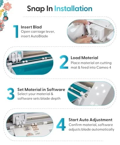 Silhouette Cameo 4 Auto Blade with Sintered Tungsten Alloy | Effortless Precision for Crafting (110 chars) thumbnail 7