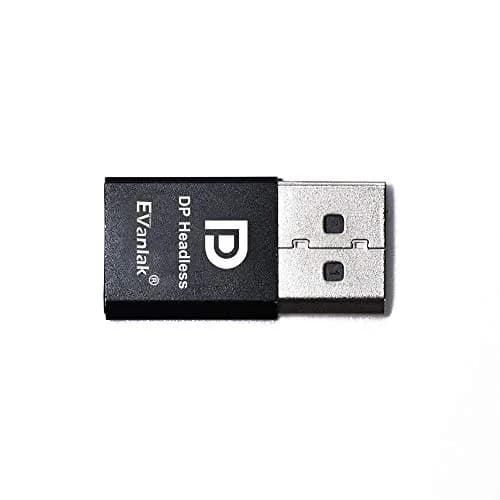 EVanlak DisplayPort Headless Ghost Emulator 3-Pack | 4K DP Dummy Plug for Remote GPU Processing thumbnail 6