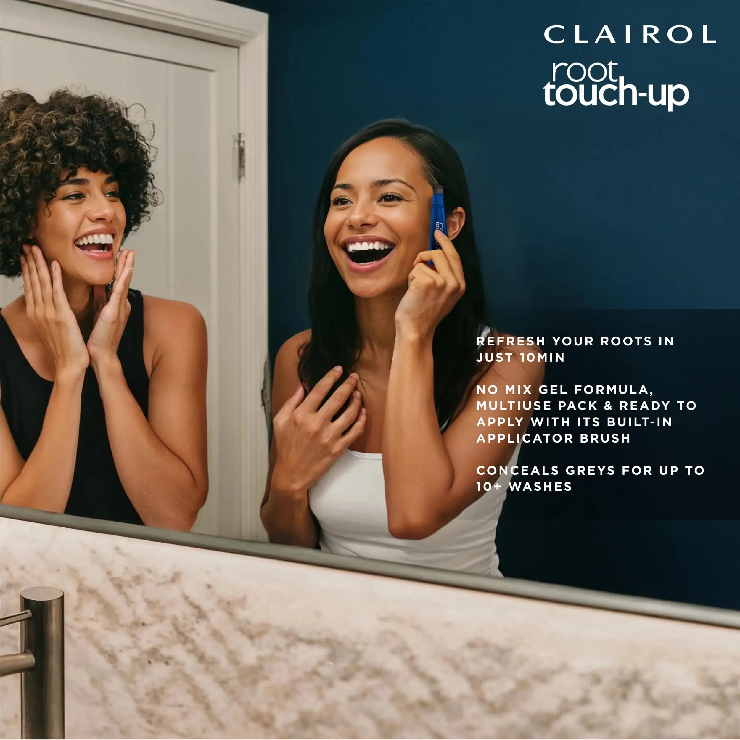 Clairol Root Touch-Up Gel 3 Fl Oz (90ml) | Semi-Permanent Gray Blending for Roots & Hairline - view 2