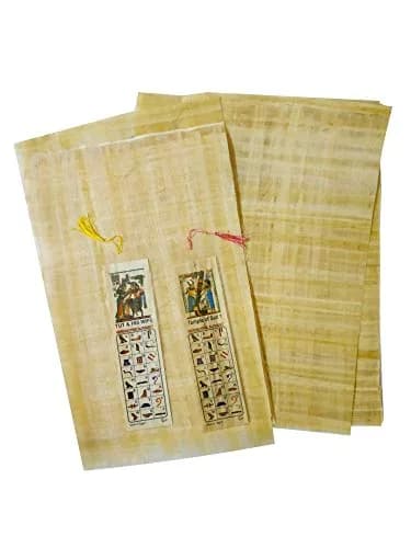 HandMade044 Egyptian Papyrus Paper 8x12 Inch | Ancient Art & Craft Material thumbnail 1