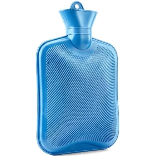 SteadMax 2 Pack Hot Water Bottles 2L | Durable Rubber Heat Therapy for Pain Relief thumbnail 5