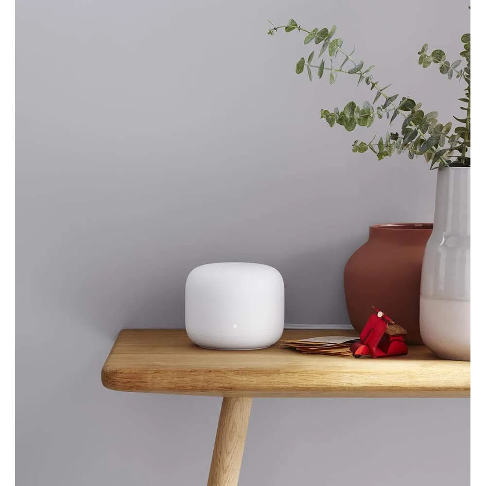 Google Nest Wifi Router - 2 Pack Mesh WiFi System for 4400 Sq Ft Coverage - view 3
