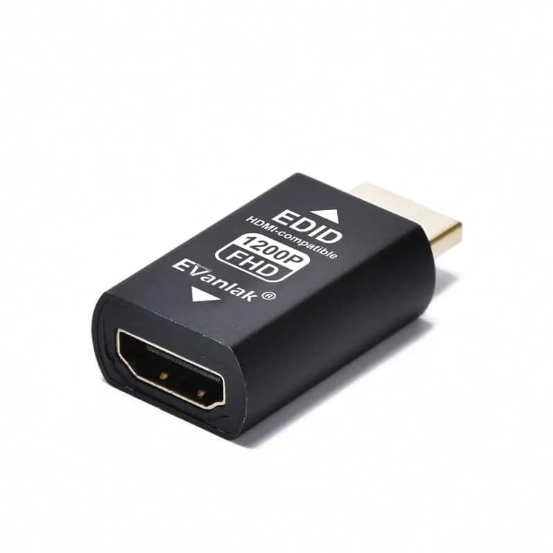 EVanlak HDMI EDID 1200-1P Emulator Passthrough - Maintains Display Resolution - view 5