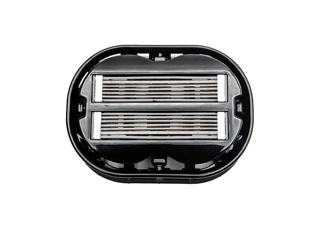 OmniShaver Classic - Black | Bi-Directional Head Shaver for Men & Women, Self-Cleans & Strops, Durable USA Blades (Pack of 1)