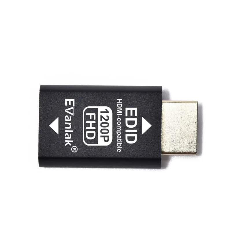 EVanlak HDMI EDID Emulator Passthrough Dongle 2-Pack | 1920x1200@59Hz - view 2